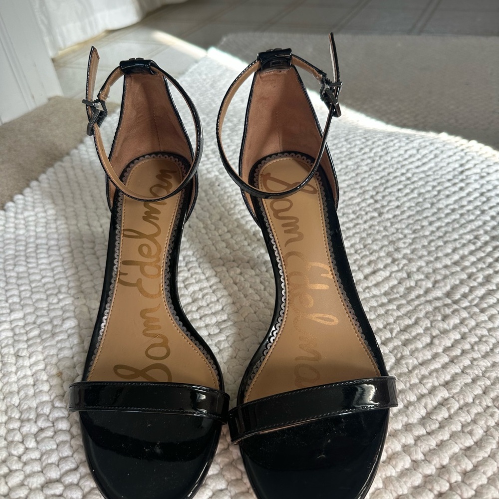 Sam Edelman Black Patent Heels